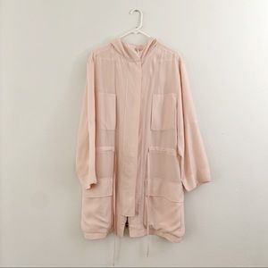 Equipment Silk Boven Hood Parka Jacket